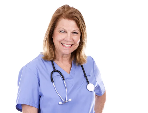 Middle aged female doctor — Stock Photo, Image