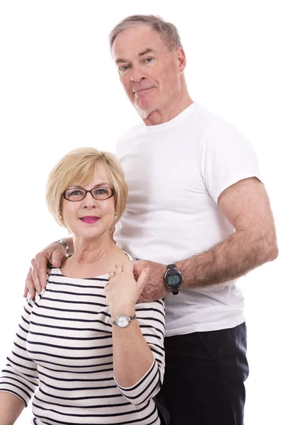 Casual caucasian couple — Stock Photo, Image