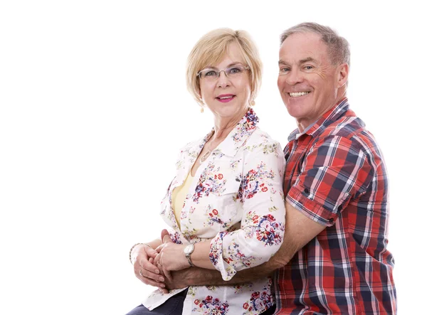 Casual caucasian couple — Stock Photo, Image