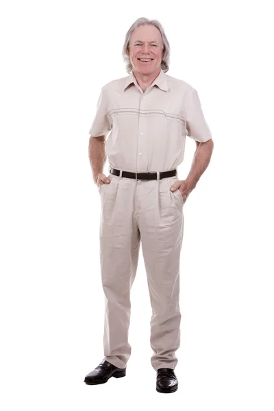 Casual man on white — Stock Photo, Image