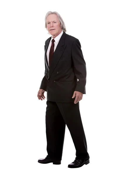 Businessman on white — Stock Photo, Image