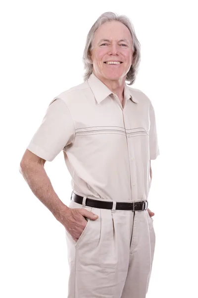 Casual man on white — Stock Photo, Image