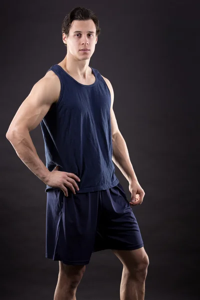 Fitness mladý muž — Stock fotografie