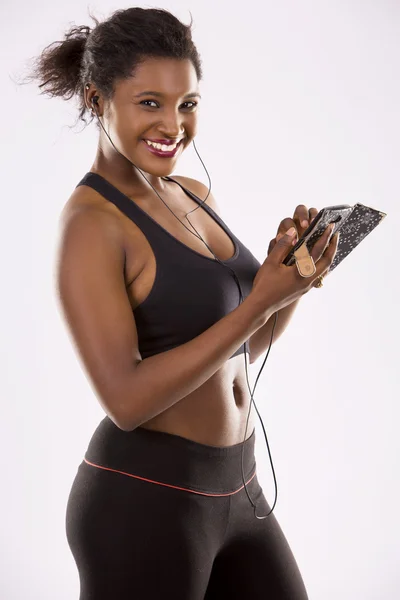 Young fitnessl woman Stock Image