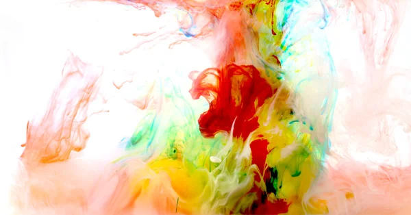 Arte líquida colorida — Fotografia de Stock