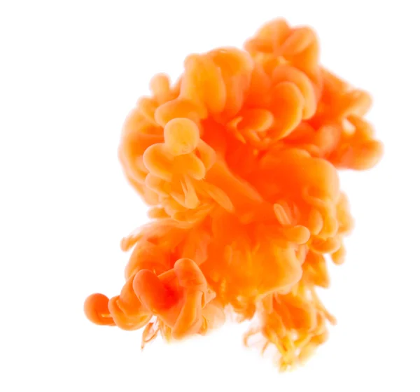 オレンジ色の抽象アート — ストック写真