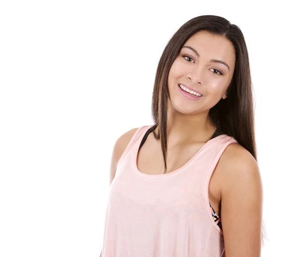 Casual adolescente chica — Foto de Stock