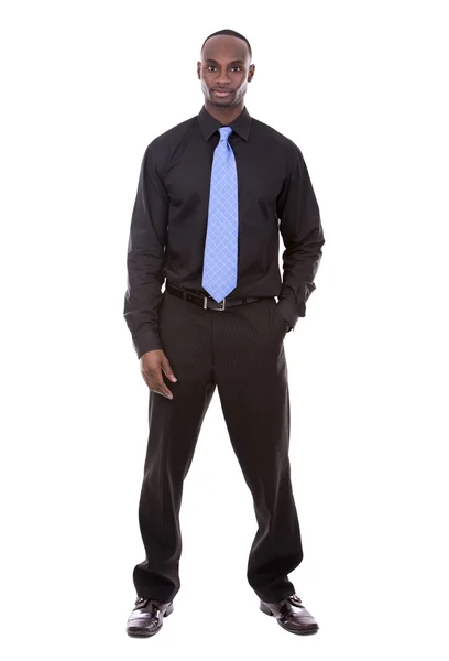 Guapo hombre de negocios negro — Foto de Stock