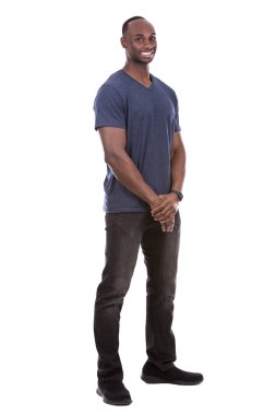 yakışıklı siyah adam. 