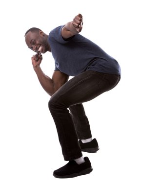 yakışıklı siyah adam ile heyecan heyecan