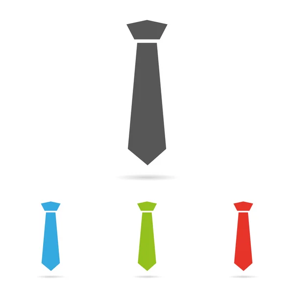Simbolo cravatta icona — Vettoriale Stock