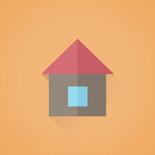 Ikonu domů symbolu — Stockový vektor