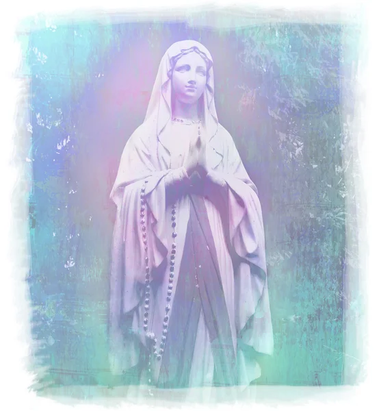 Heilige Maagd Maria portret — Stockfoto