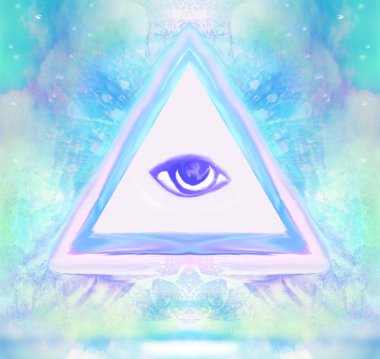 All seeing eye clipart
