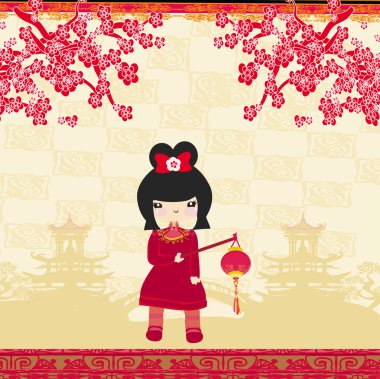 Mid-Autumn Festival for Chinese New Year  clipart