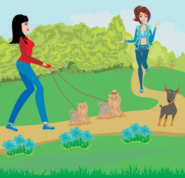 отдых в парке