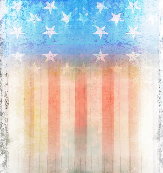 Sötét Grunge amerikai zászló — Stock Fotó