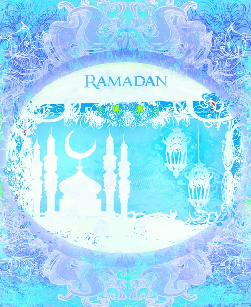 Ramadán Kareem Diseño —  Fotos de Stock