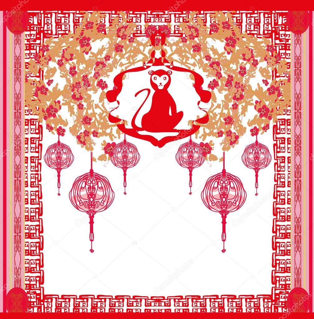 Chinese zodiac signs: monkey