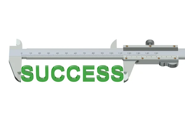 Measuring success concept — Stock Photo, Image