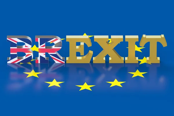 İngiltere'de Brexit referandumu konsepti 