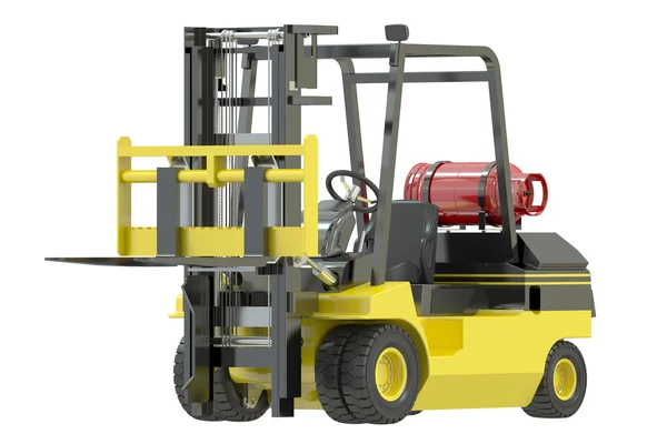 Forklift truck isolated — Stock Photo, Image