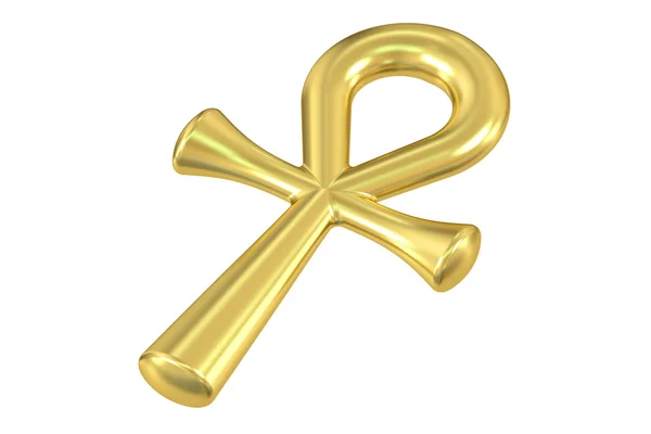 Ankh symbol na białym tle — Zdjęcie stockowe