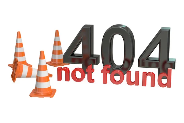 404 개념을 찾을 수 없음 — 스톡 사진