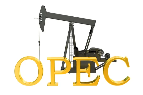 Opec concept, 3D-Rendering — Stockfoto