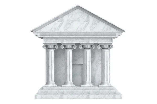 Forntida Colonnade byggnad, 3d-rendering — Stockfoto