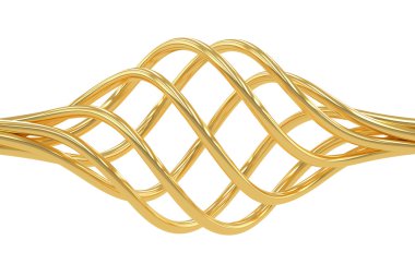 iş logo, 3d render