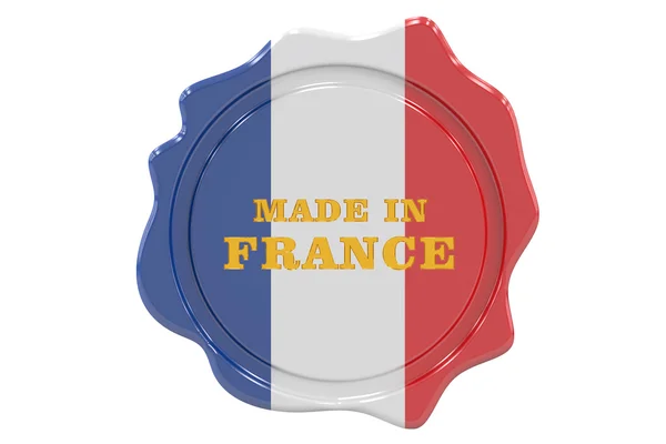 Made in France seal, stamp. 3D rendering — Stock Photo, Image