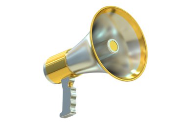Megafon, 3d render