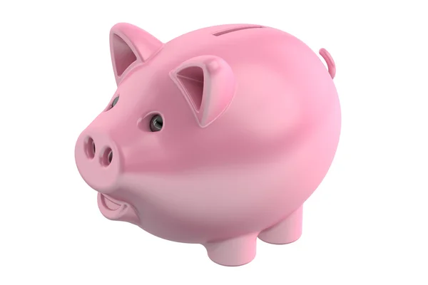 Sparschwein, 3D-Rendering — Stockfoto