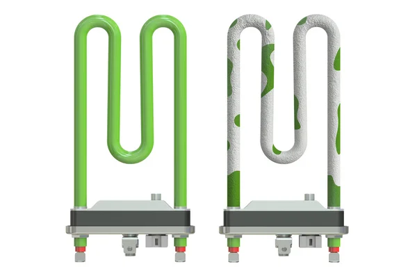 전기 난방 요소, 새로운 3d 렌더링 — 스톡 사진
