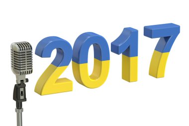 Eurovision 2017 kavramı, 3d render