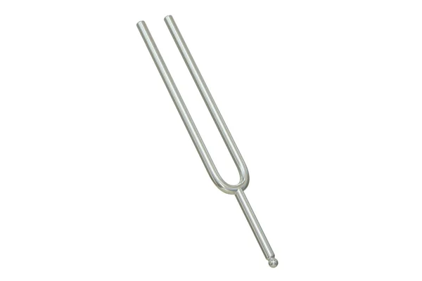 Tuning fork, 3d rendering — Φωτογραφία Αρχείου