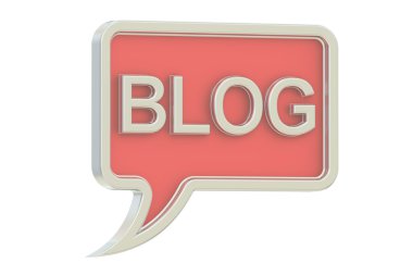 Blog kavramı, 3d render