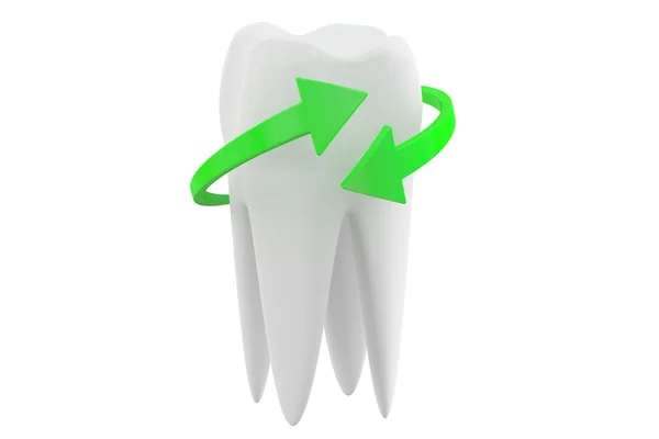 Tanden bescherming concept, 3D-rendering — Stockfoto