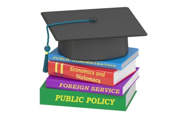 Kamu politikası eğitim, 3d render