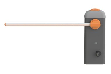 otomatik bariyer, 3d render