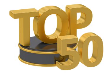 Top 50, 3d render