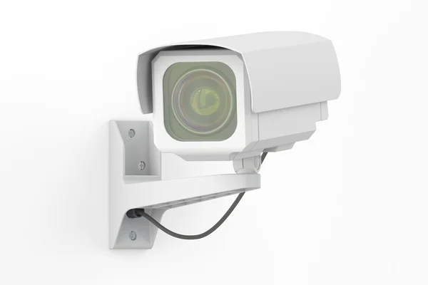 Security surveillance camera, 3D rendering — Stock Photo, Image