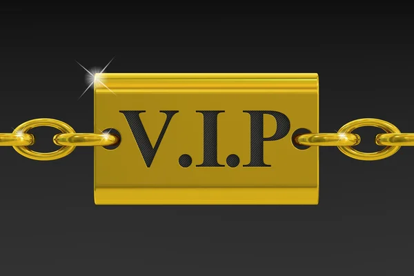 VIP концепция, 3D рендеринг — стоковое фото
