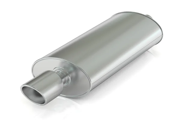 Car Exhaust Pipe, 3D rendering — Stock Photo, Image