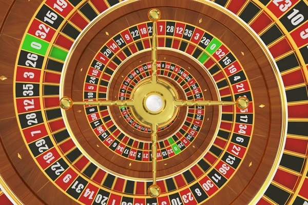 Spirale Casino Roulette, 3D-Darstellung — Stockfoto