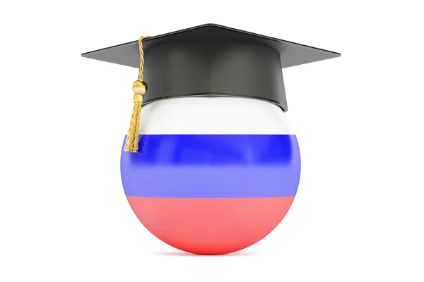 Освіта та навчання в Росії концепції, 3d-рендерінг — стокове фото
