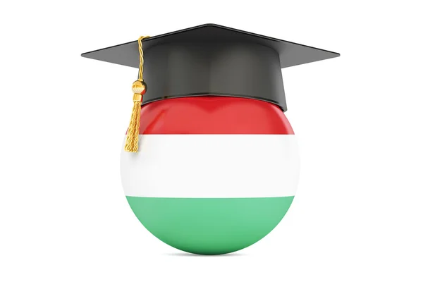 Ausbildung und Studium in ungarischem Konzept, 3D-Darstellung — Stockfoto