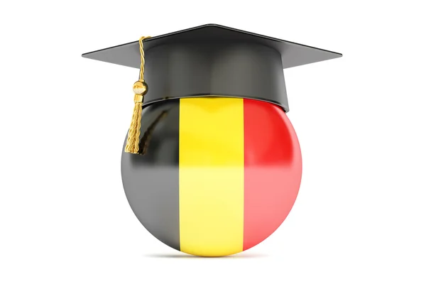 Utbildning i Belgien koncept, 3d-rendering — Stockfoto