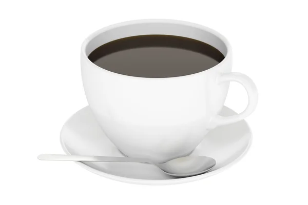 Kopje koffie, 3D-rendering — Stockfoto